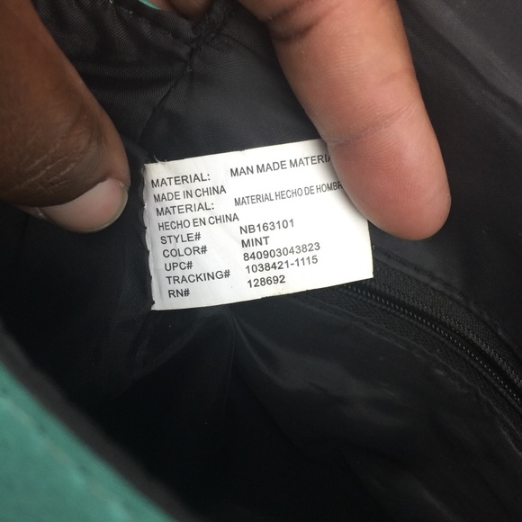 No Boundaries Teal Crossbody Saddlebag Purse - Picture 7 of 8